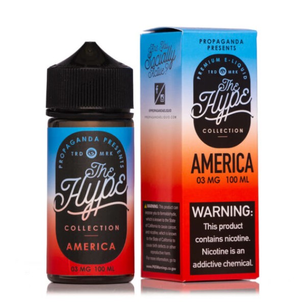 Propaganda The Hype Collection E-Liquid 100mL - America