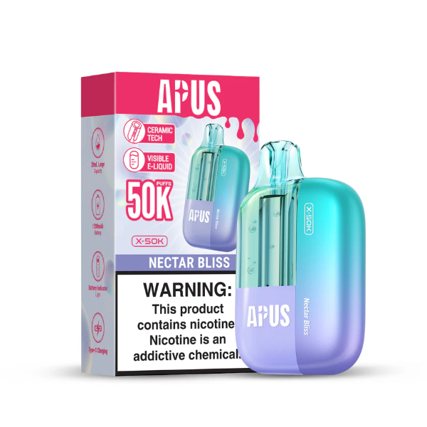 APUS X-50K Disposable Device - 50,000 Puffs -Nectar Bliss