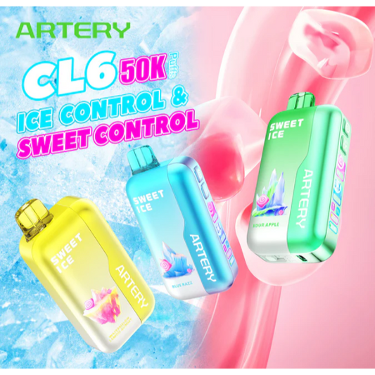Best Deal Artery CL6 50,000 Puffs Single Disposable