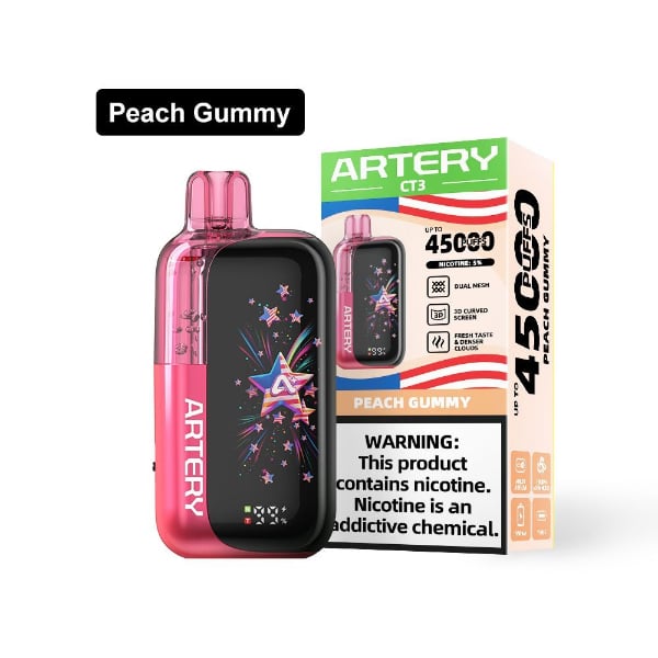 Artery CT3 Clearo 45,000 Puffs Disposable - TX Compliant Edition