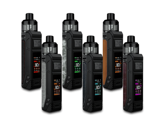 Aspire BP80 Kit Best Colors Charcoal Black Granite Grey Urban Camo Navy Blue Retro Brown Reddish Brown