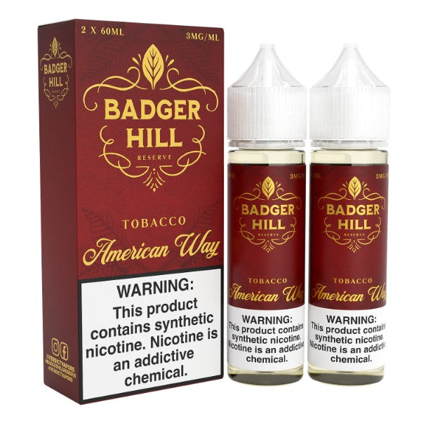 Badger Hill Reserve Series 2x60ML - American Way