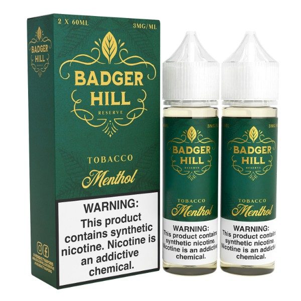 Badger Hill Reserve Series 2x60ML - Menthol