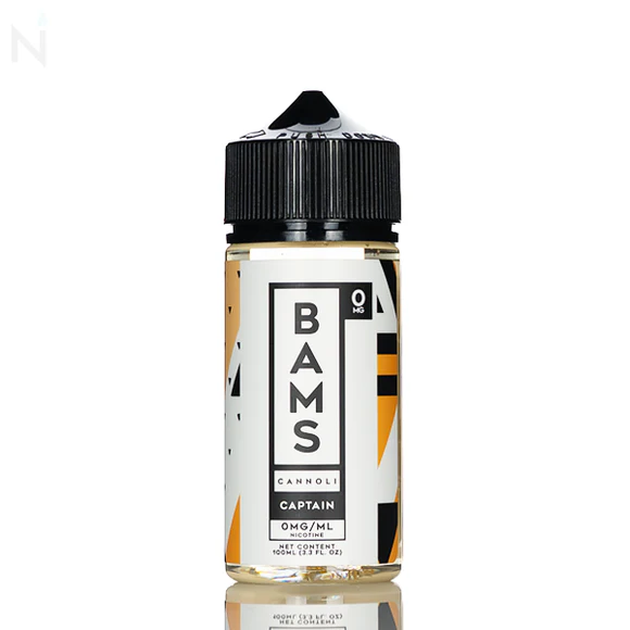 Bam Bam's Cannoli Zero Nicotine E-Liquid 100ML