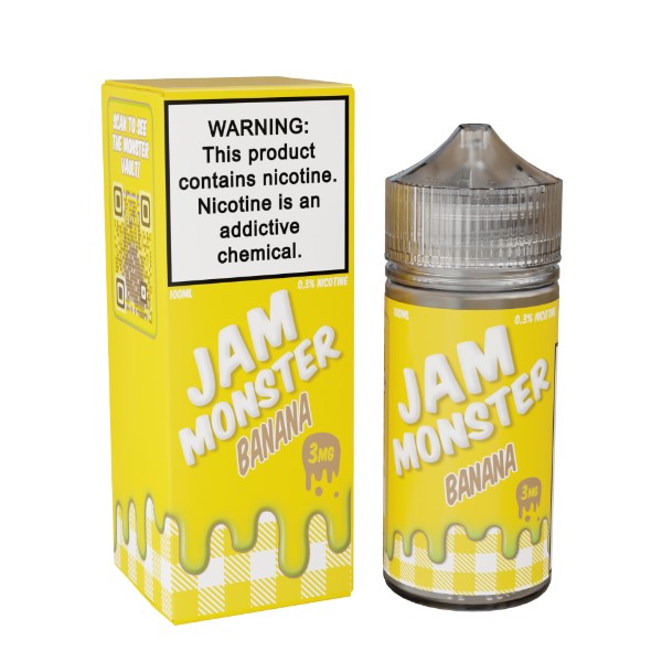 Jam Monster Series 100ML - Banana