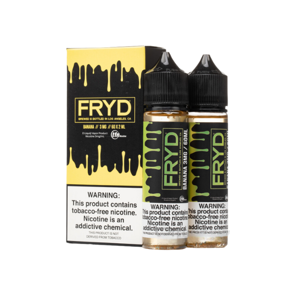 Fryd E-liquid 120ML - 6mg - Fried Banana
