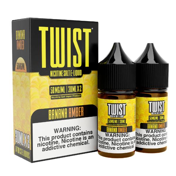 Lemon Twist Salt Series 60ML - Banana Amber