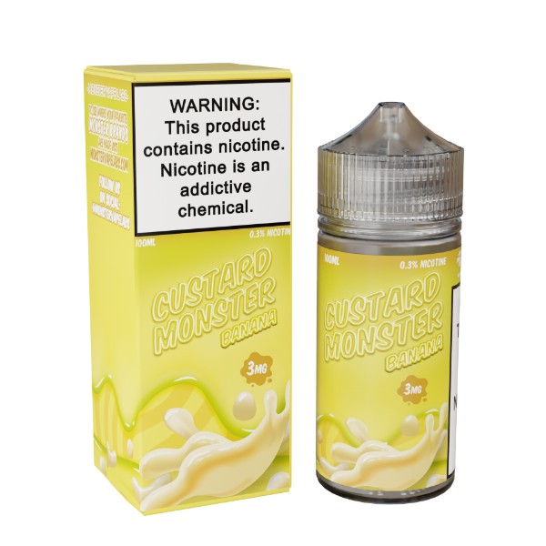 Custard Monster 100ML - banana custard
