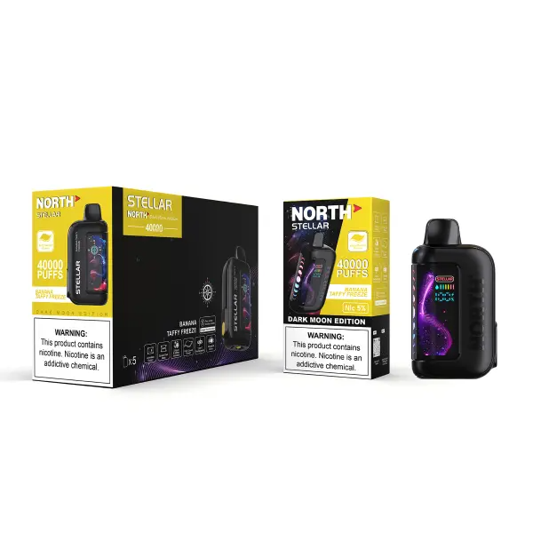 Best Deal North Stellar 40k Puffs Disposable Vape - Banana Taffy Freeze