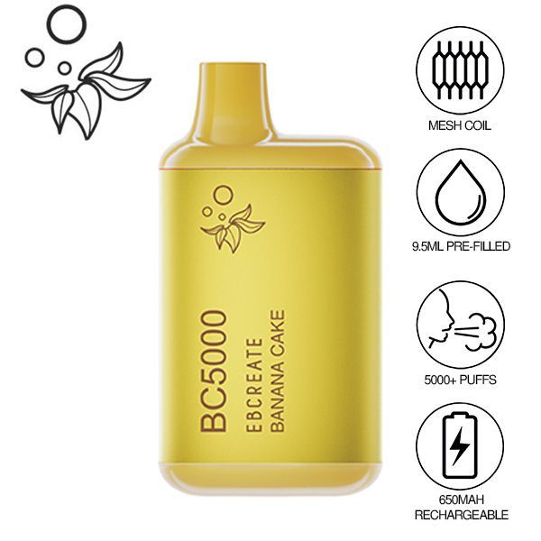 EBCreate BC5000 Thermal Edition Disposable Banana Cake