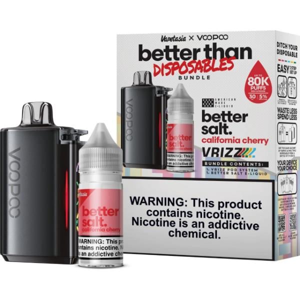 Vapetasia x VooPoo Better than Disposable Bundle $21.99 eLiquid.com Vapetasia x VooPoo Better than Disposable Bundle $21.99 eLiquid.com