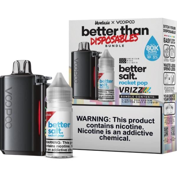 Vapetasia x VooPoo Better than Disposable Bundle-Rocket Pop-Multipack-50mg-30mL