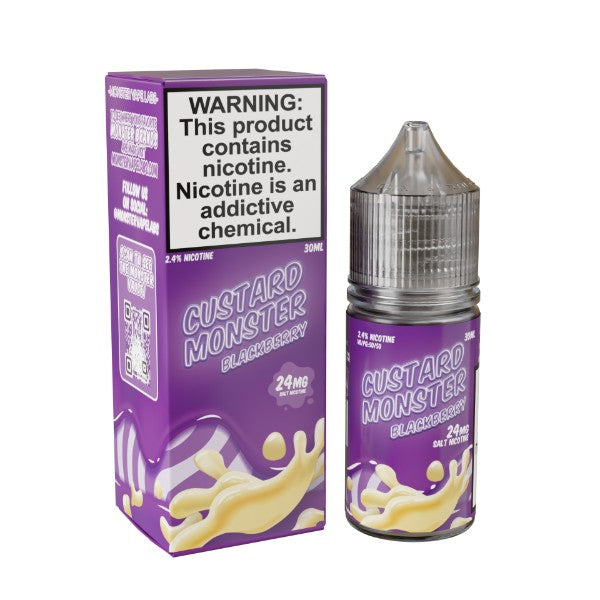 Custard Monster Salt 30 ML - Blackberry
