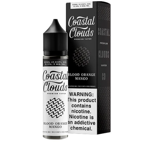 Coastal Clouds Series (60mL) - 0mg - Blood Orange Mango