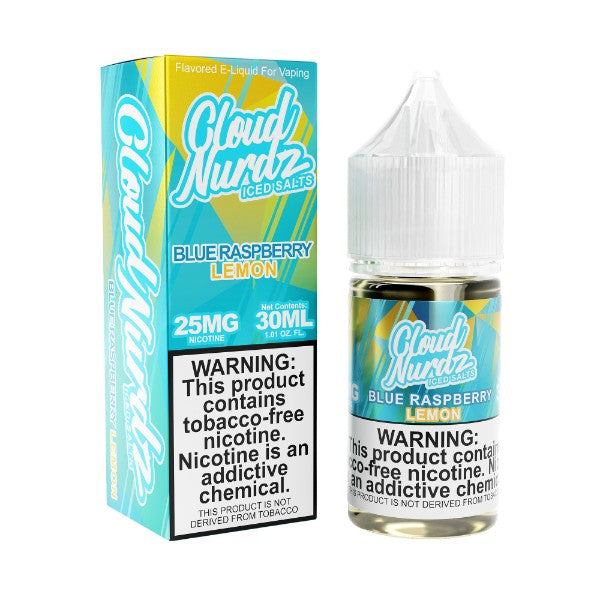 Cloud Nurdz TFN Salts Series 30mL-  Blue Raspberry lemon iced