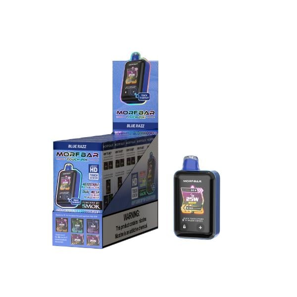 Morfbar Touch 20000 Puffs-Single Disposable-Blue Razz-50mg