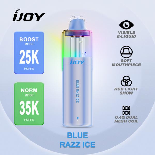 iJoy XP35,000 Puffs Disposable-Blue Razz Ice-Single Disposable-5%-18mL