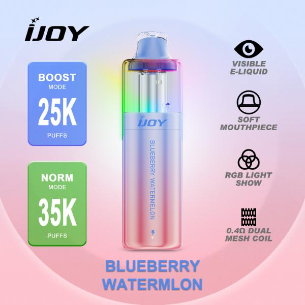iJoy XP35,000 Puffs Disposable-Blueberry Watermelon-Single Disposable-5%-18mL