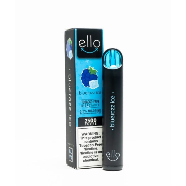BLVK Ello Single TFN Disposable- Blue Razz ice