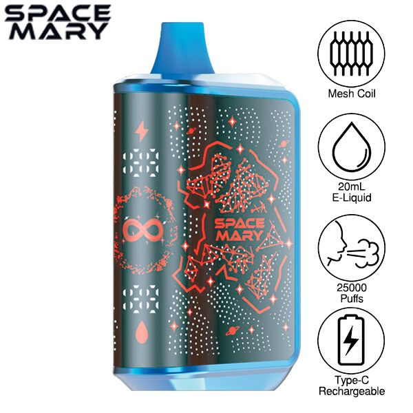 Space Mary MA25000 Disposable Vape 20mL 5 Pack $74.00 eLiquid.com Space Mary MA25000 Disposable Vape 20mL 5 Pack $74.00 eLiquid.com