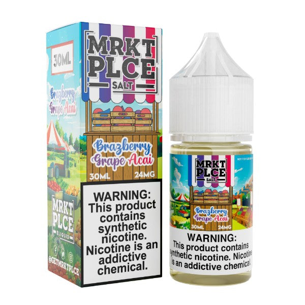 MRKT PLACE salt 30ml - Brazberry Grape Acai