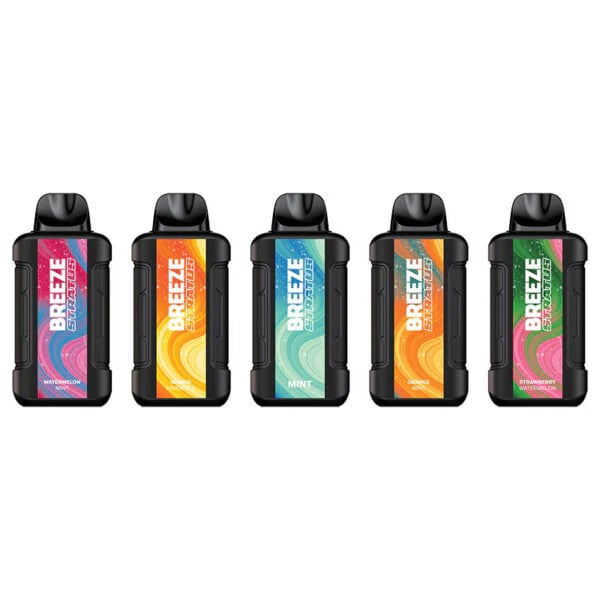 Breeze Stratus 15,000 Puffs Zero Nic Disposable