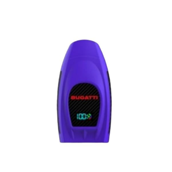 Bugatti B9000 Disposable-Single Disposable-Blue Razz-50mg