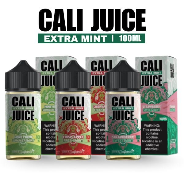 Cali Juice Extra Mint 100mL Vape Juice