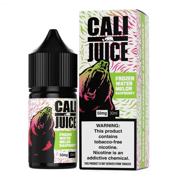Cali Juice Salt 30mL Vape Juice Series - Frozen Watermelon Raspberry