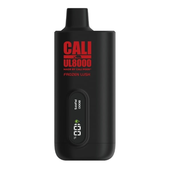 Cali Pods UL8000 Zero Nicotine Rechargeable Disposable - Frozen Lush