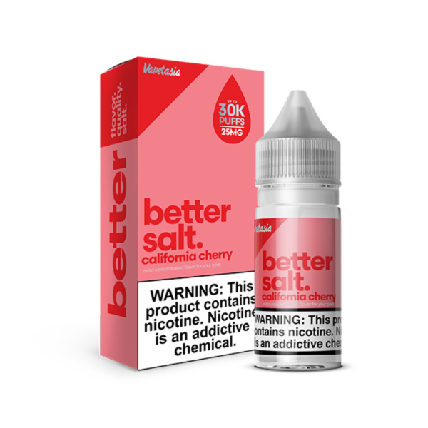 Vapetasia Better Salt Series E-liquid 30mL - California Cherry