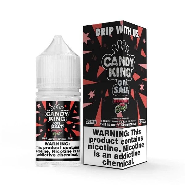 Candy King Salts E-Liquid 30mL Strawberry Pop Drops