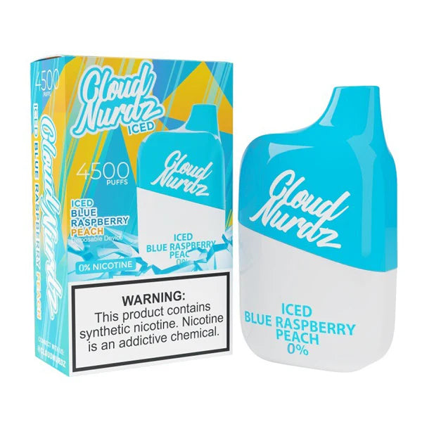 Cloud Nurdz 4500 Puffs Disposable Vape 0% Nicotine 12mL
