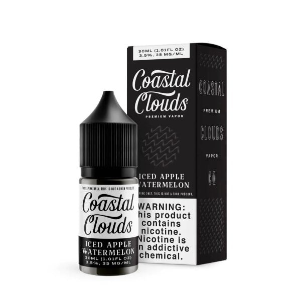 Coastal Clouds Salt 30ML Iced Apple Watermelon