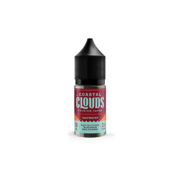 Coastal Clouds Salt 30ML Sugared Nectarine