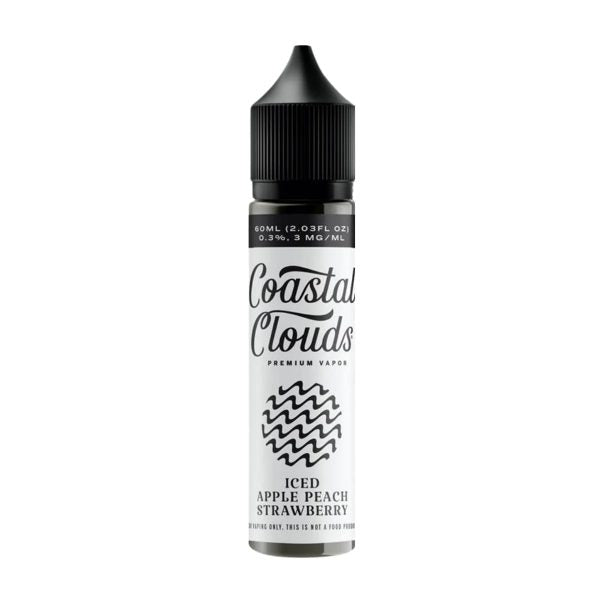 Coastal Clouds Series 60mL Apple Peach Strawberry Ice