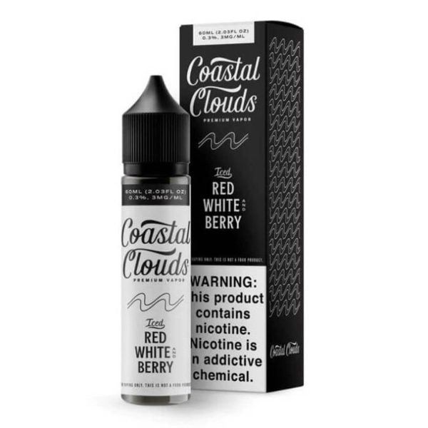 Coastal Clouds Series 60mL Red White and Berry Iced