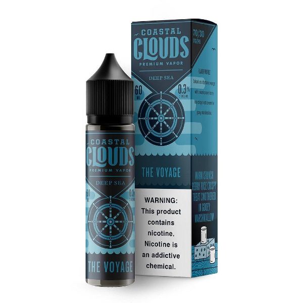 Coastal Clouds Series (60mL) - 3mg - Strawberry Cream (The Voyage)