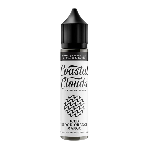 Coastal Clouds Series (60mL) - 6mg - Blood Orange Mango Iced