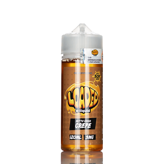 Loaded E-Liquid - Nutty Choco Crepe - 120mL