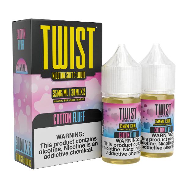 Lemon Twist Salt Series 60ML - Cotton Fluff