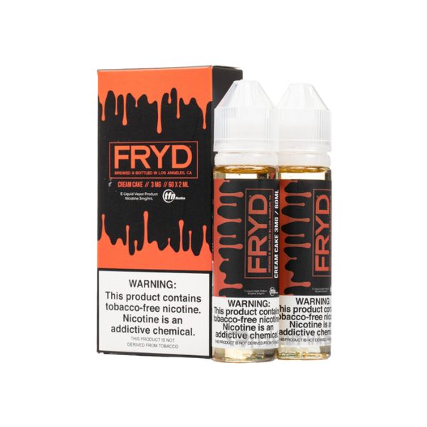 Fryd E-liquid 120ML - 0mg - Cream Cakes