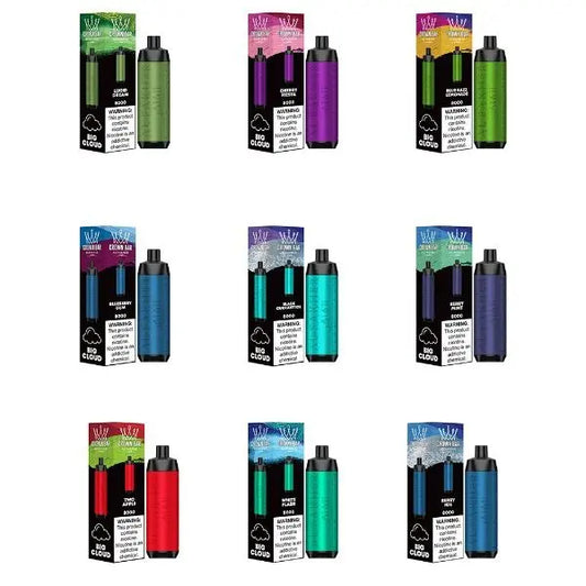 Best Deals Crown Bar AF8000 Rechargeable Disposable Vape 18mL Best Flavors