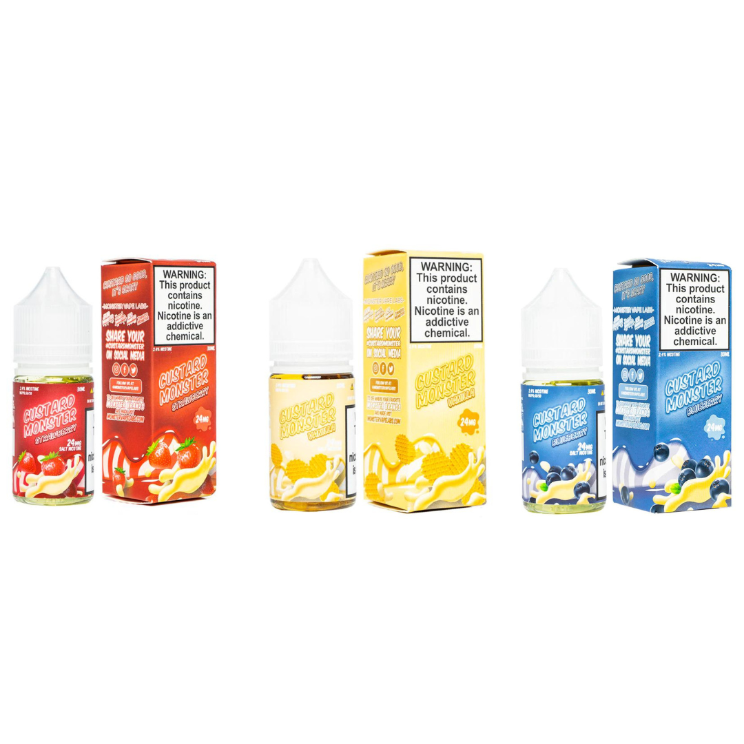 Custard Monster Salt 30 ML Wholesale