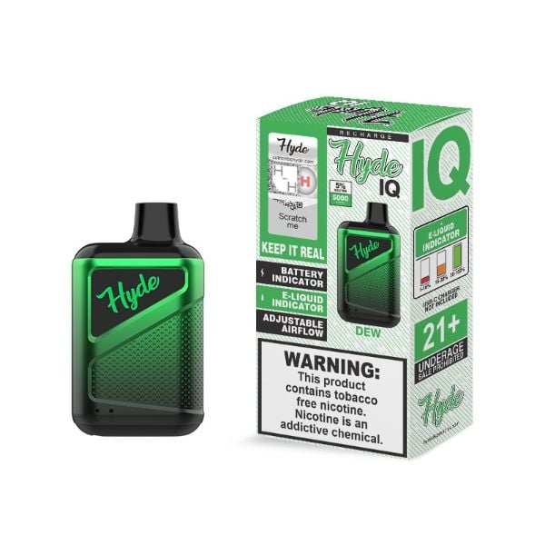 Dew Hyde IQ 5000 Puffs Single Disposable Wholesale Price!