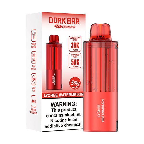 Dork Bar 50,000 Puffs Disposable Pod Lychee Watermelon