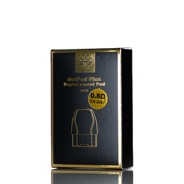 dotMod dotPod Plus Replacement Pods-0.8 ohm-2-Pack