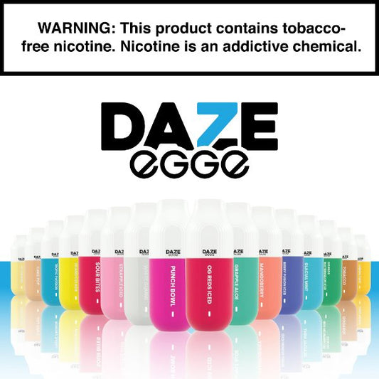 7Daze Egge 3000 Puffs All Flavors Review Family