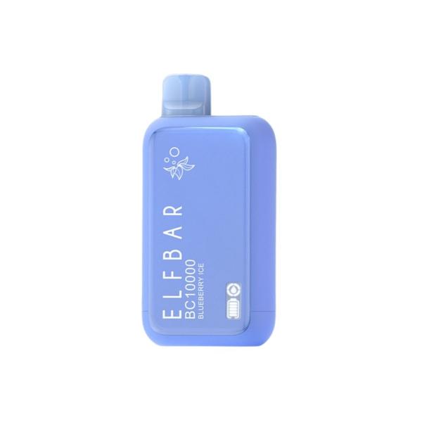 Elf Bar BC10000 10000 Puffs Rechargeable Vape Disposable 18mL Best Flavor Blueberry Ice