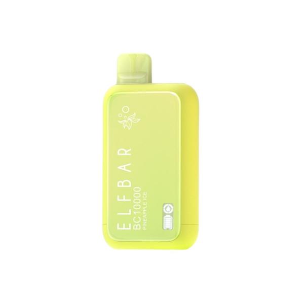 Elf Bar BC10000 10000 Puffs Rechargeable Vape Disposable 18mL Best Flavor Pineapple Ice